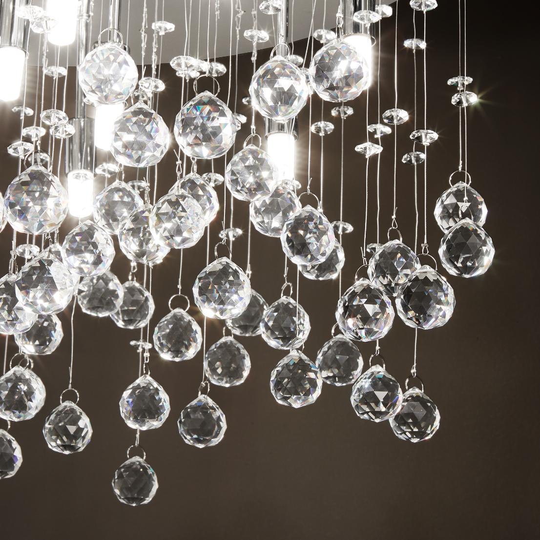 Ideal Lux MOONLIGHT kristalna svjetiljka detalj