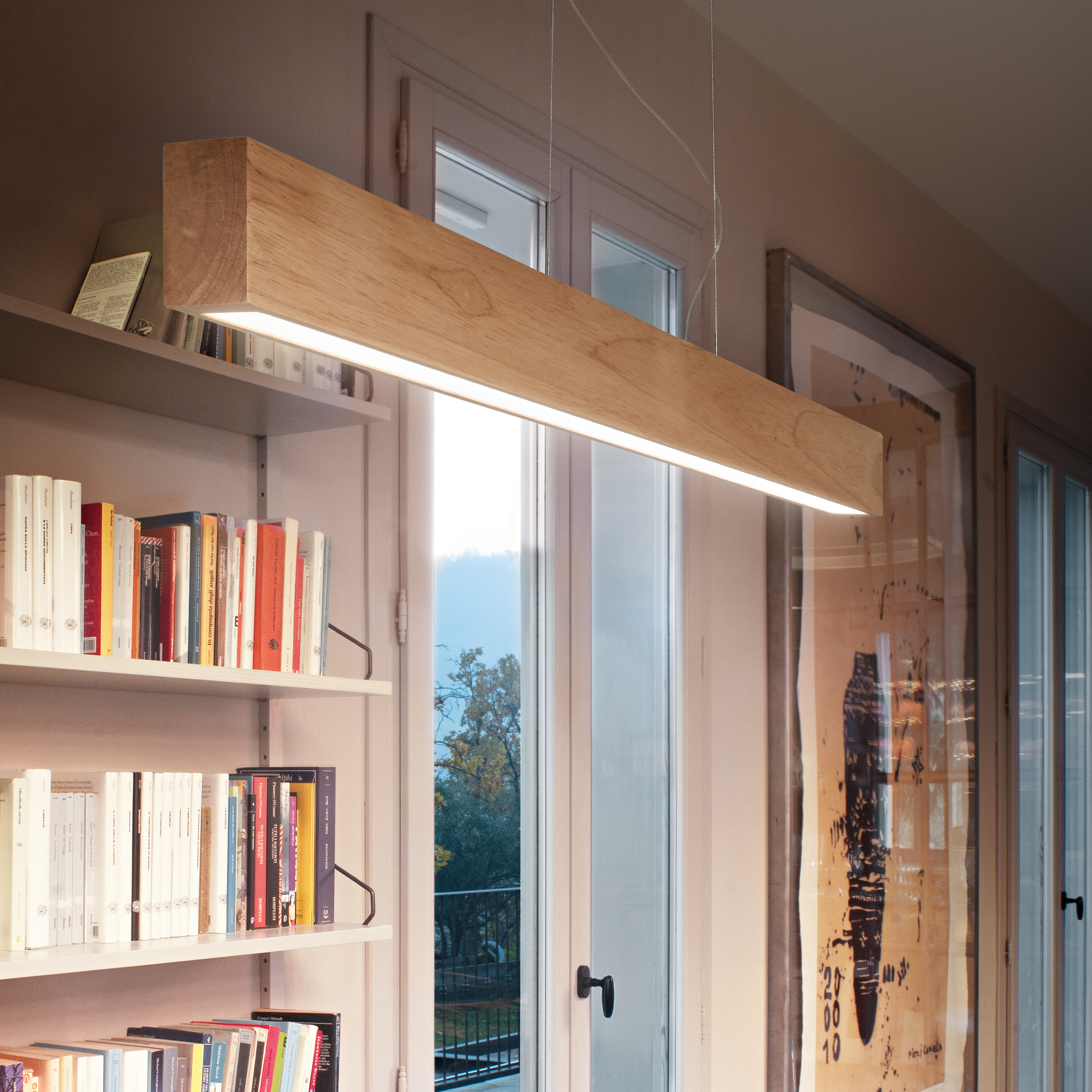 Drvena lampa Craft - nepredvidljivi detalji u prostoru