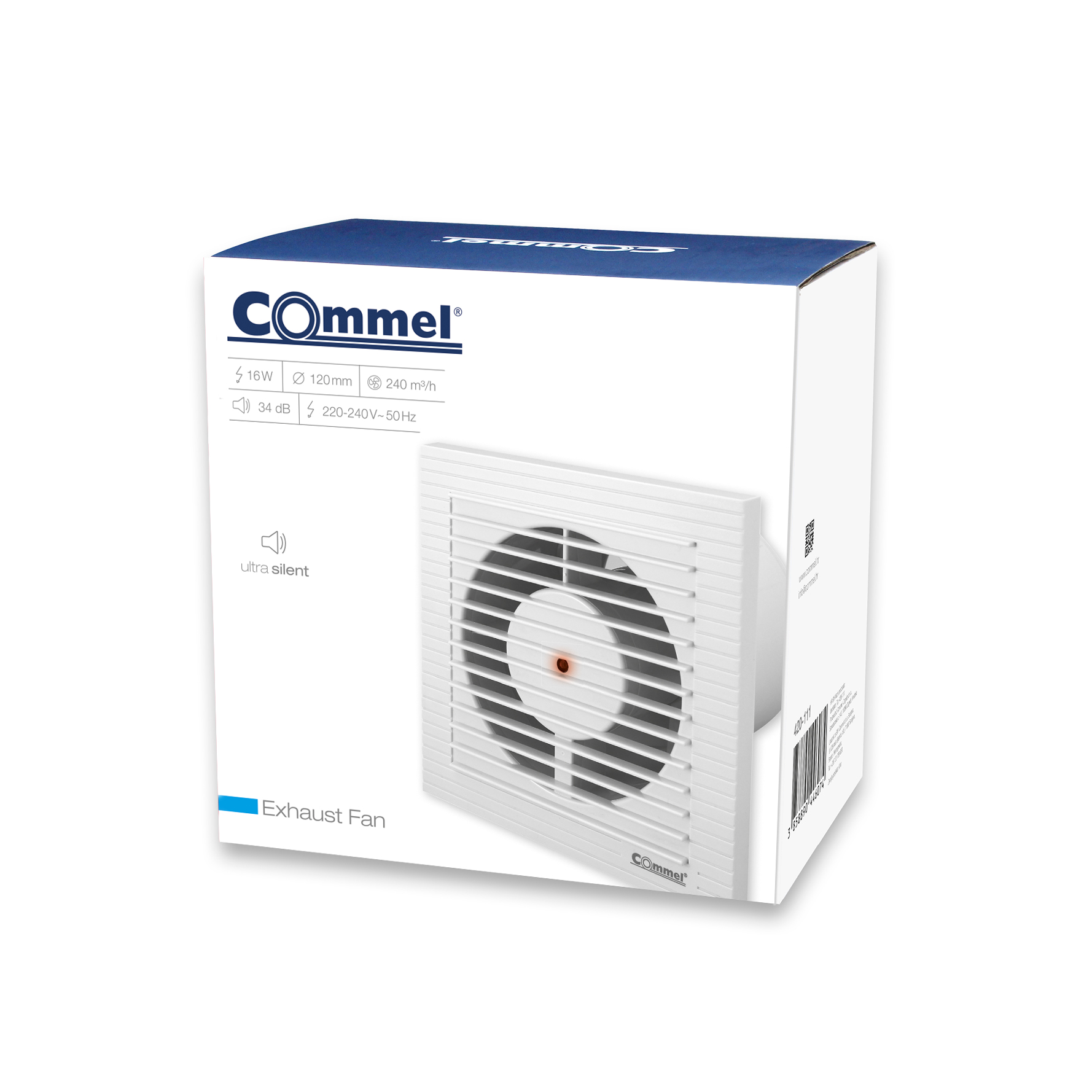 Kupaonski ventilator za ugradnju
