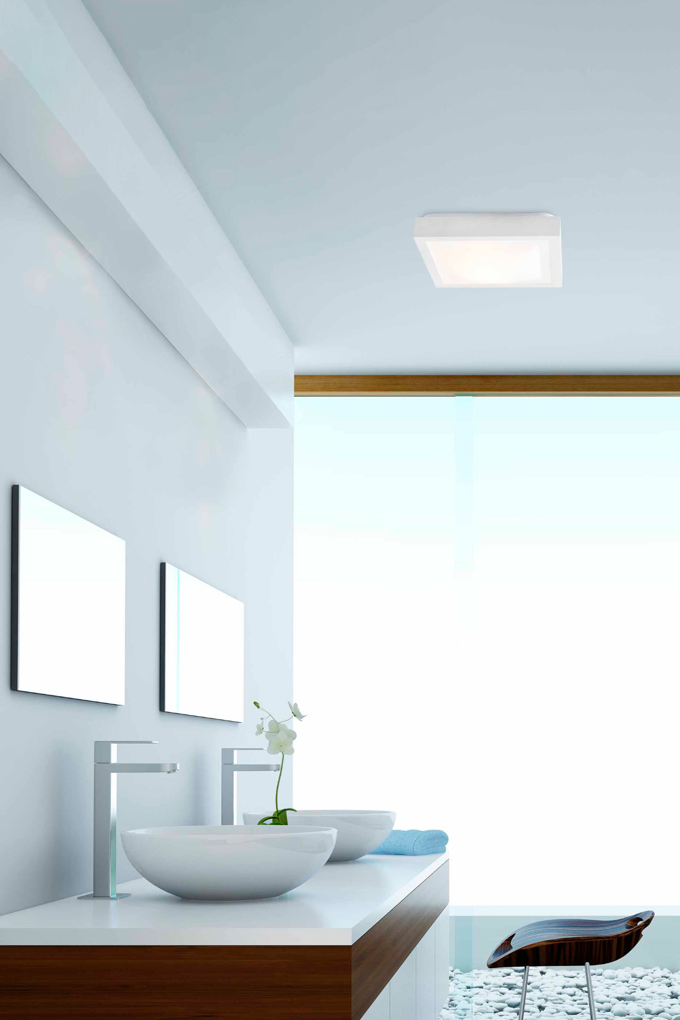 LED rasvjeta iznad kupaonskog ogledala