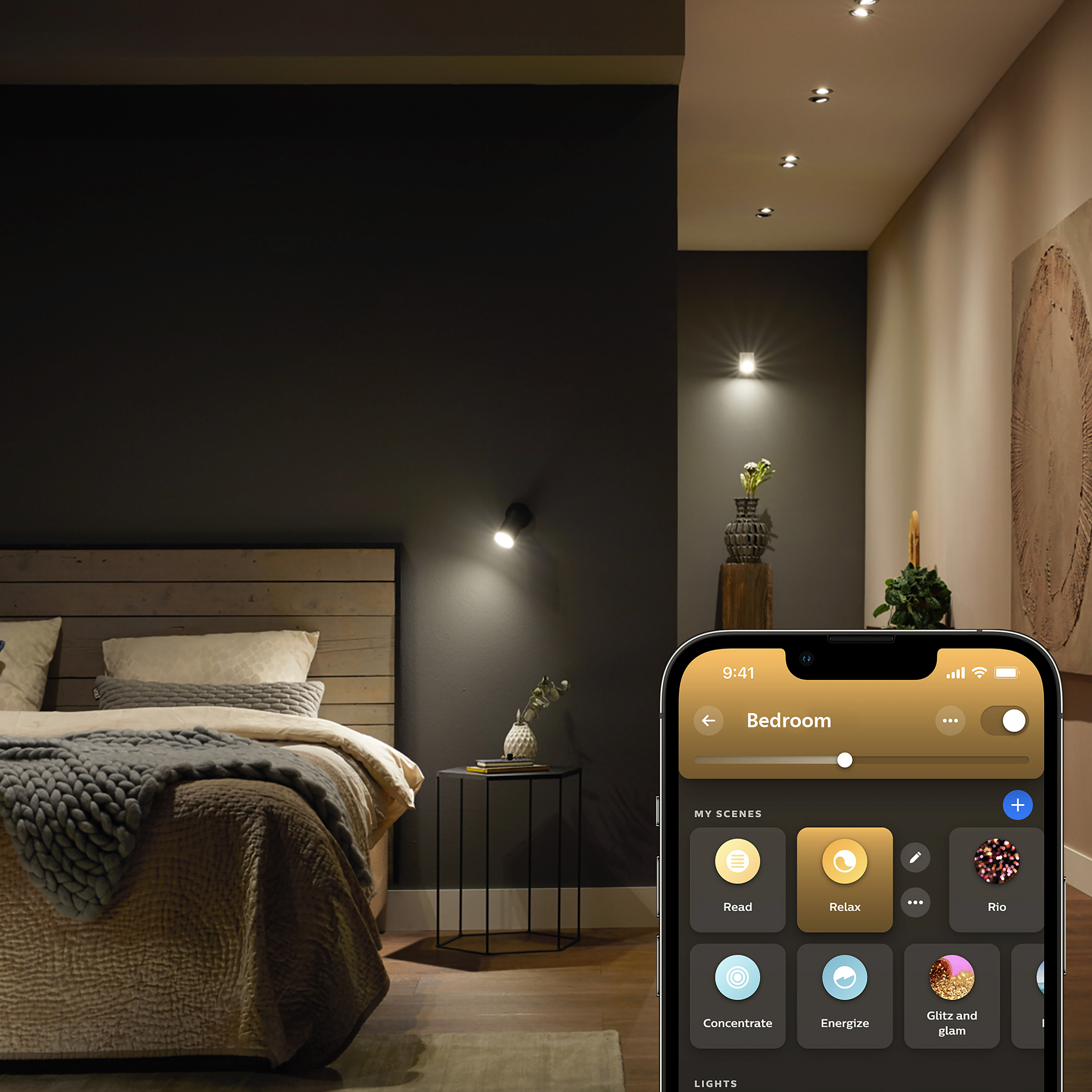 Glasovna kontrola Philips Hue rasvjete