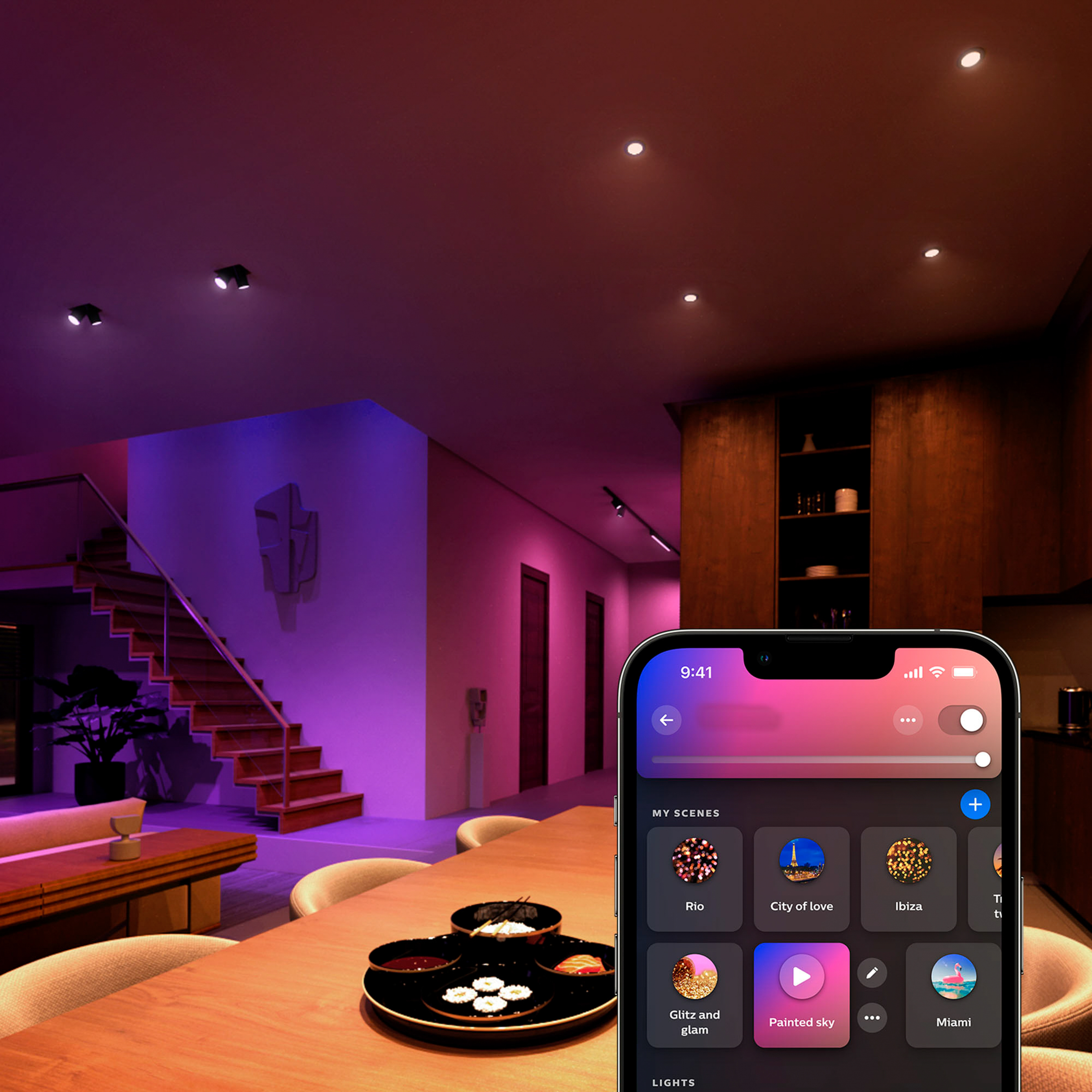 Postavljanje Philips Hue Entertainment zone za igre
