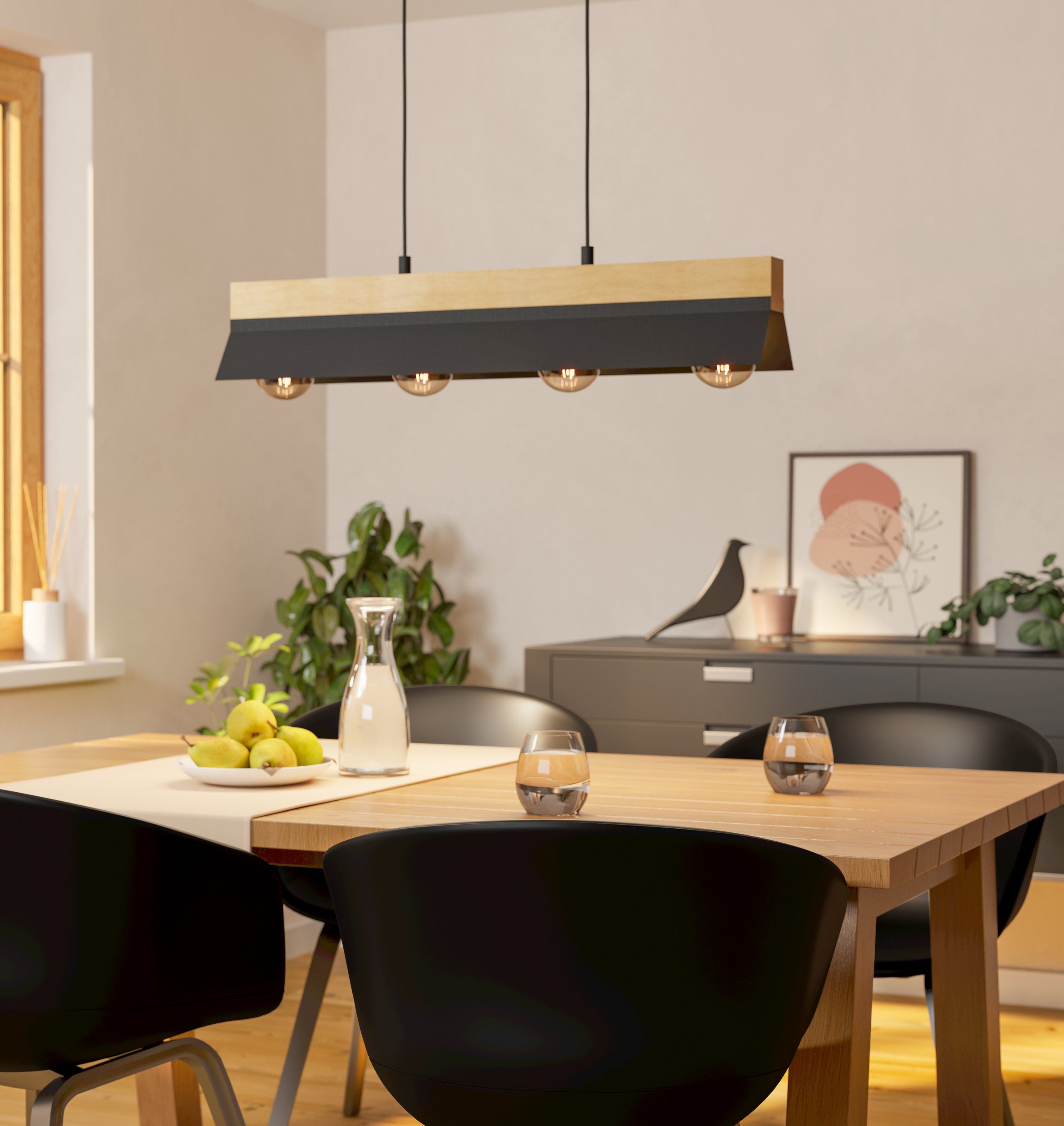 LED visilica za home office
