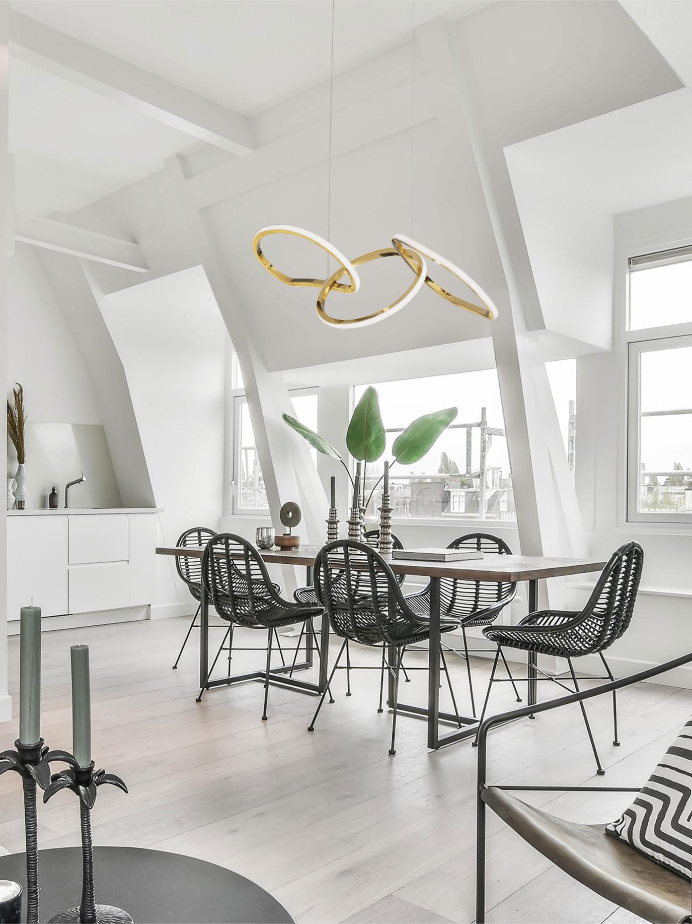 Luster iznad blagovaonskog stola - primjer 3