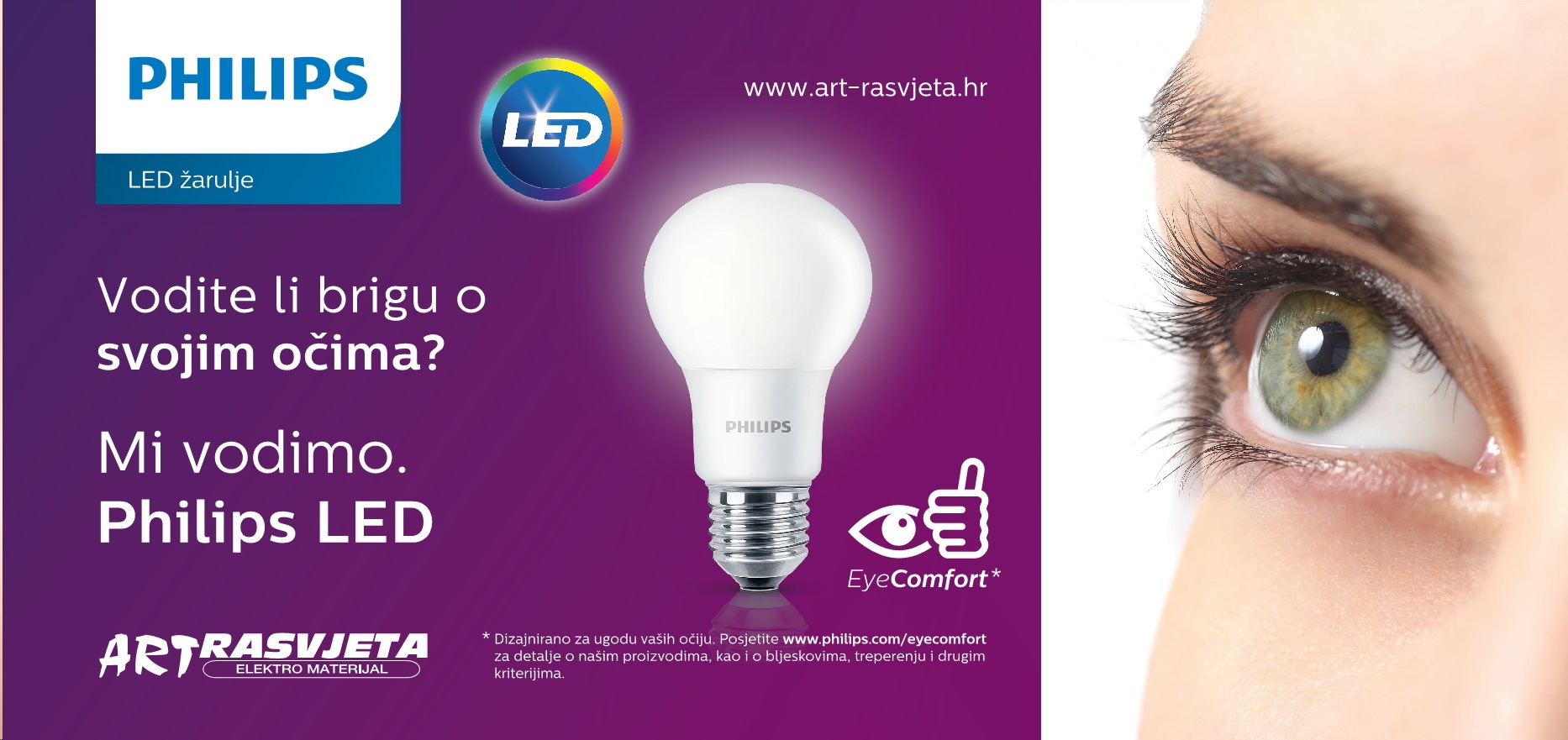 Philips EyeComfort žarulje – Zašto je ugodno svjetlo ključno za zdravlje očiju?
