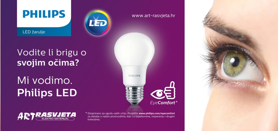 Philips EyeComfort žarulje – Zašto je ugodno svjetlo ključno za zdravlje očiju?