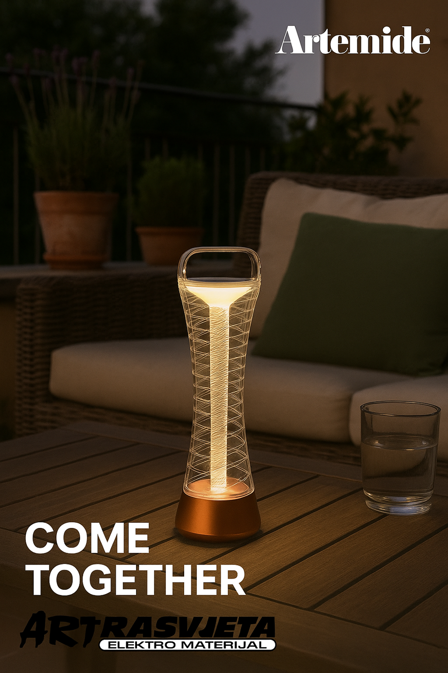 Artemide Come Together – svjetlost koja putuje s vama
