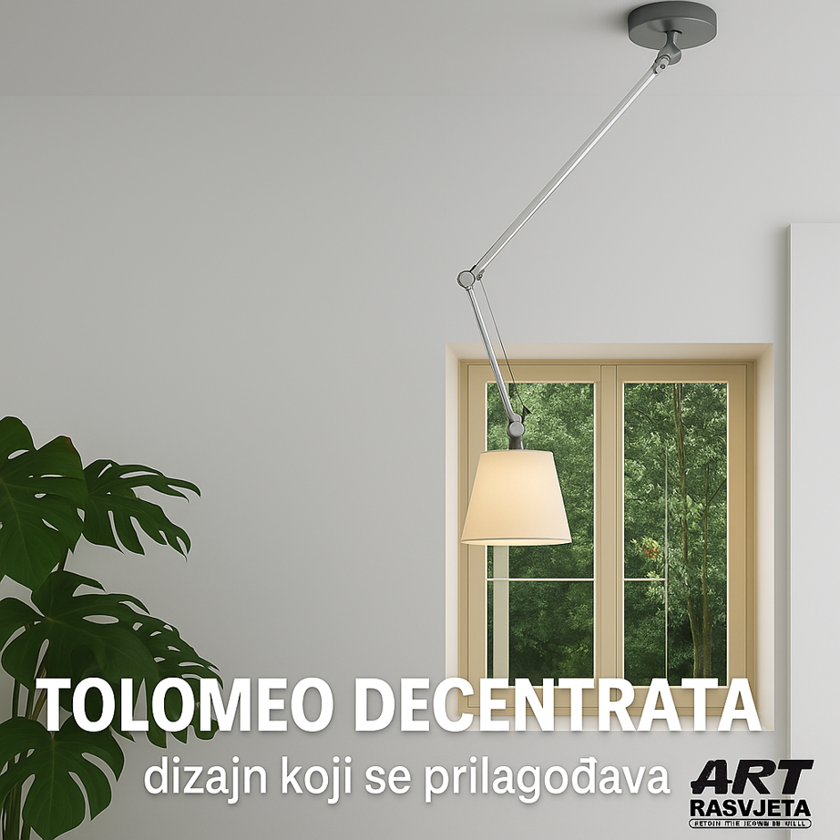 Artemide Tolomeo Decentrata – Savršen spoj funkcije i stila