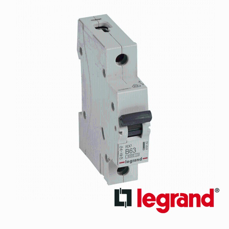 Legrand RX3 MCB 63A 1P automatski osigurač - vrste i karakteristike