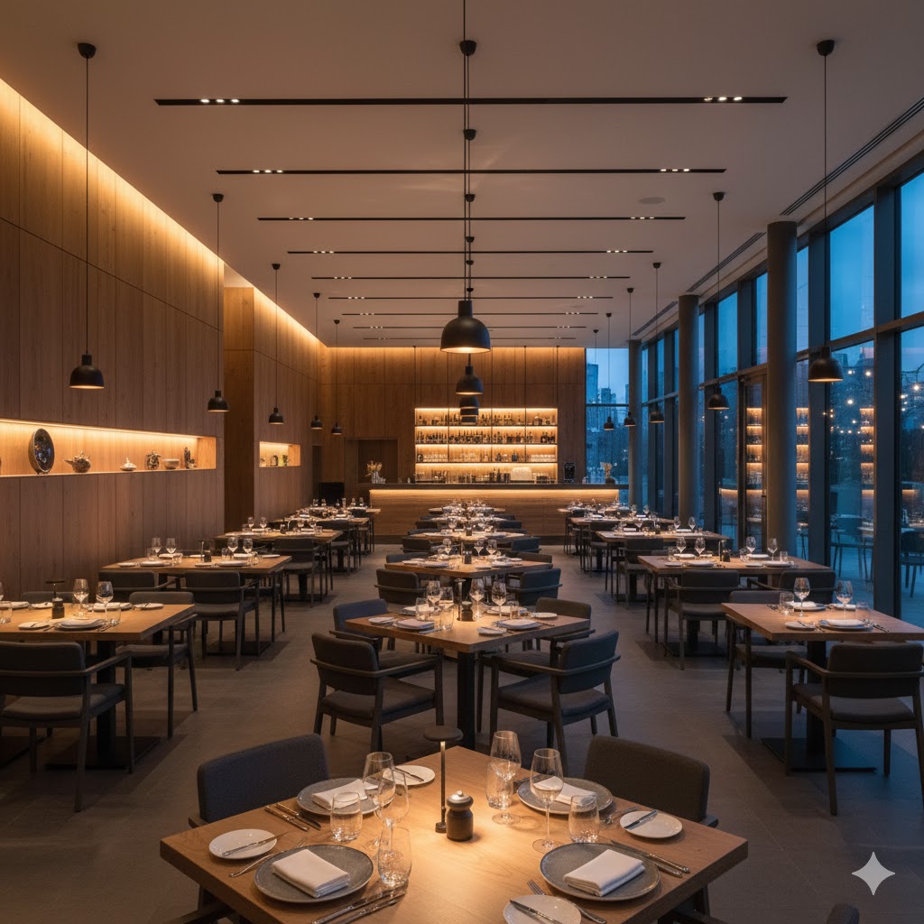 Blagovaonica (glavna sala)  Najvažniji dio restorana.
