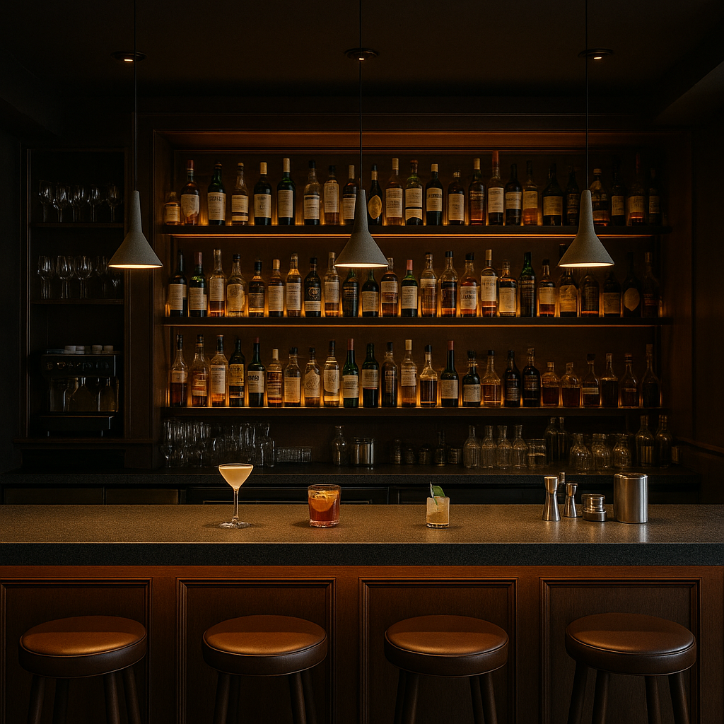 Cocktail bar s Foscarini Aplomb