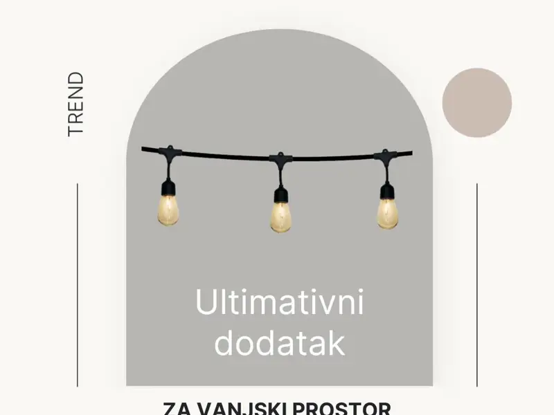 Dekorativni solarni LED kabel – apsolutni hit ljeta za terase, balkone i vrt