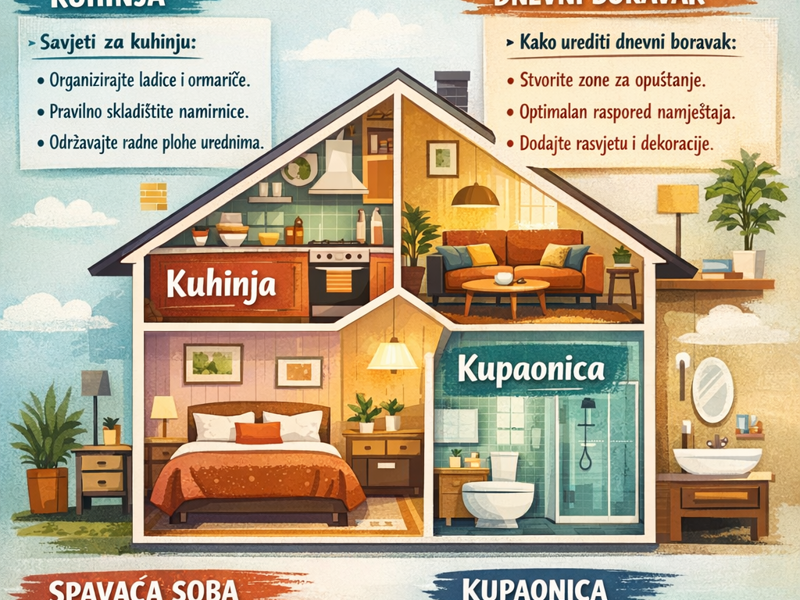 Detaljan vodič kroz zone: Kako optimizirati svaku prostoriju