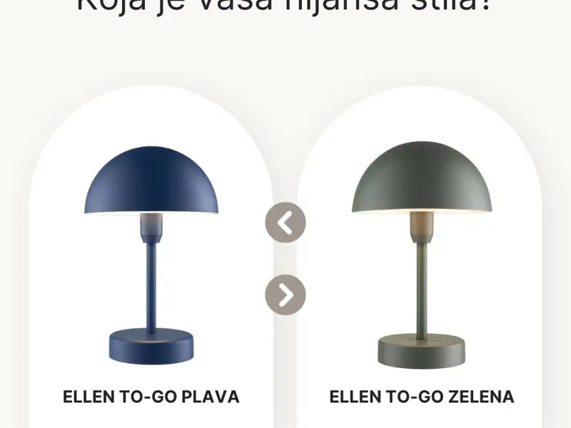 Ellen To Go: baterijske svjetiljke koje idu s vama