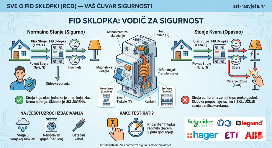 FID sklopka: Sveobuhvatni vodič za sigurnost, odabir i instalaciju