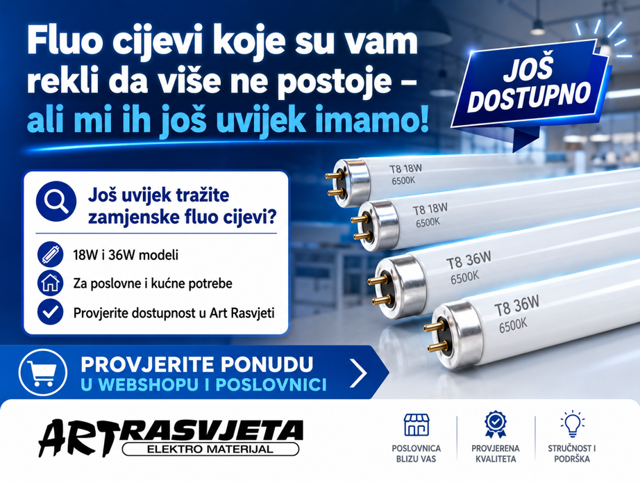 Fluo cijevi koje su vam rekli da više ne postoje – ali mi ih još uvijek imamo!