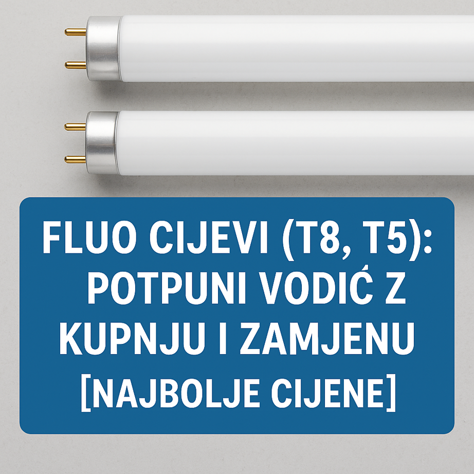 Fluo Cijevi (T8, T5): Potpuni Vodič za Kupnju i Zamjenu [Najbolje Cijene]