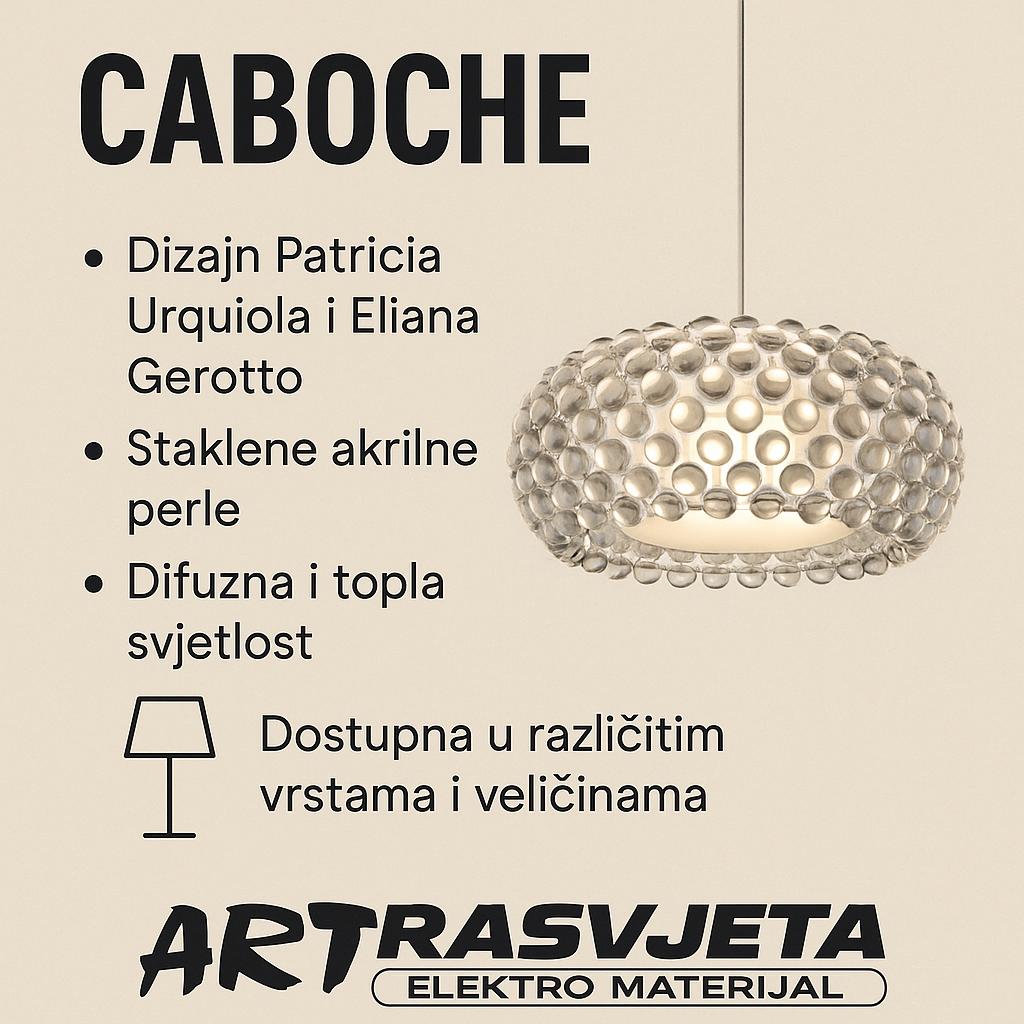 Foscarini Caboche Plus luksuzna svjetiljka