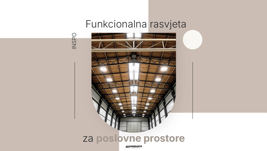 Funkcionalna rasvjeta za poslovne prostore