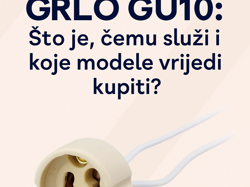 GRLO GU10: Što je, čemu služi i koje modele vrijedi kupiti?