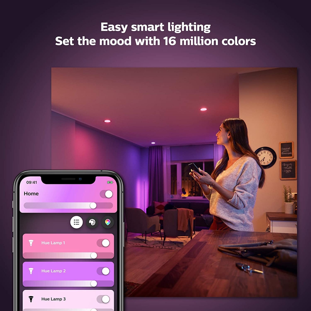 Nijanse bijele boje Philips Hue rasvjete