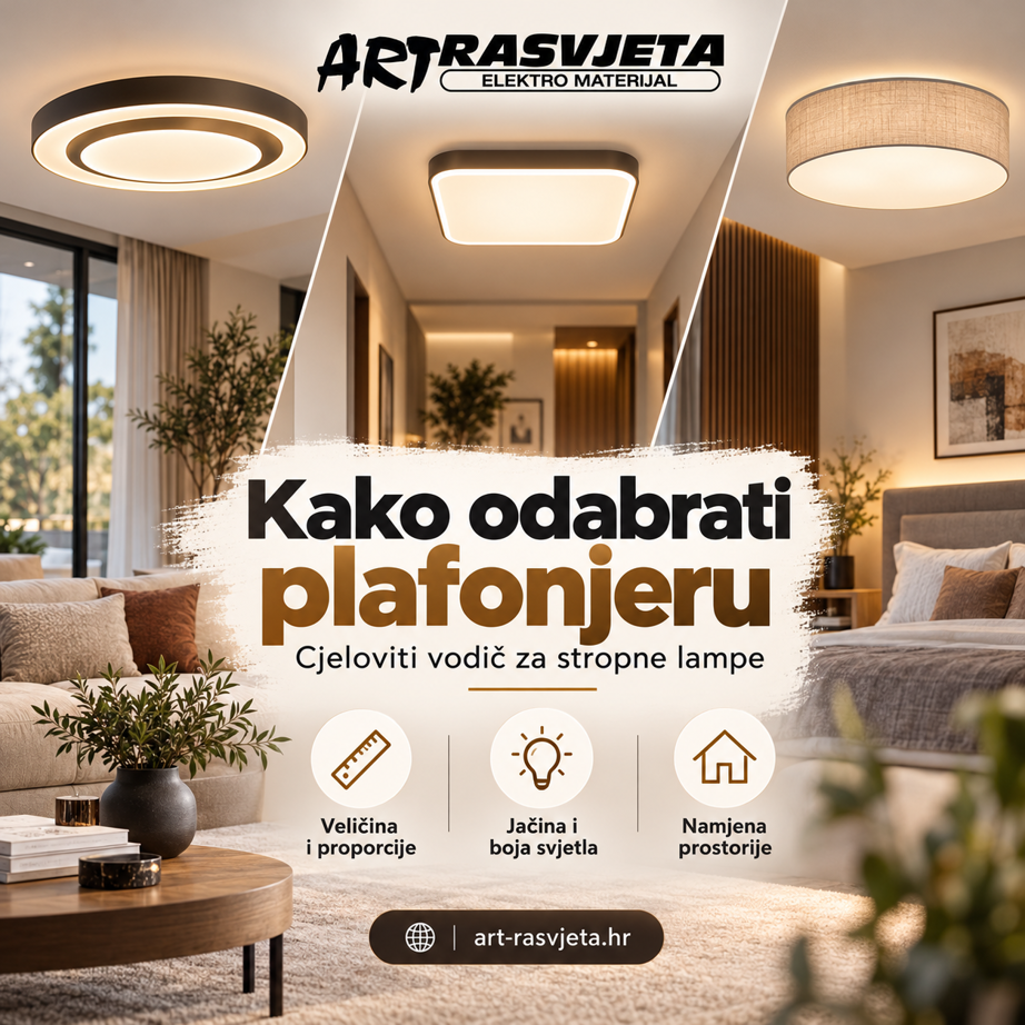 Kako odabrati plafonjeru: cjeloviti vodič za stropne lampe