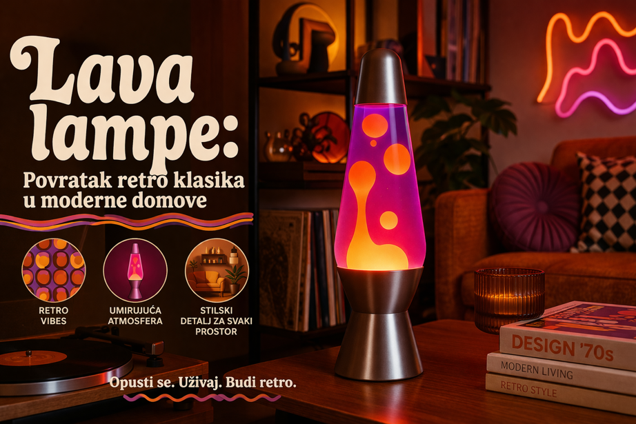 Lava lampe: Povratak retro klasika u moderne domove