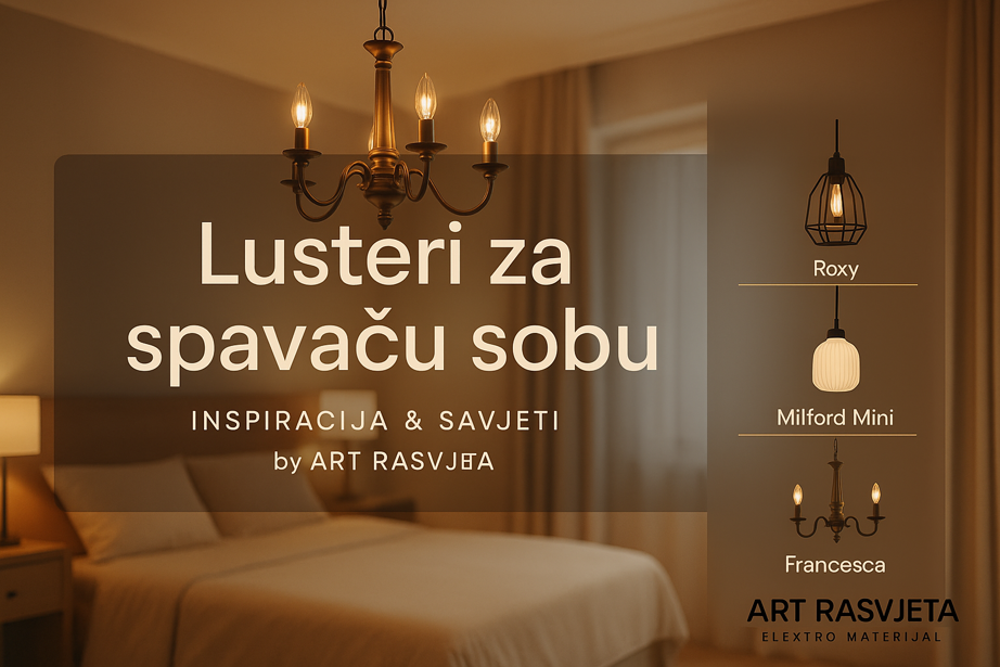 Lusteri za spavaću sobu: kako odabrati savršen stropni dragulj za privatnu oazu