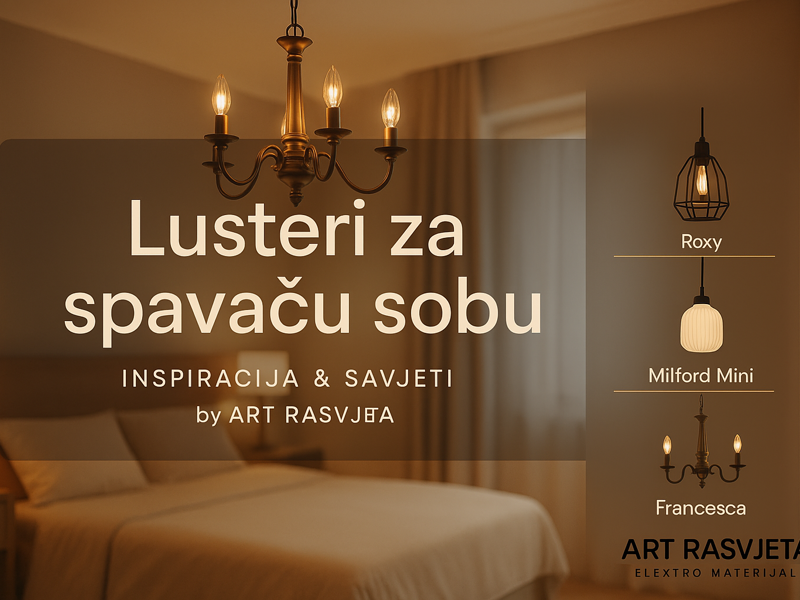 Lusteri za spavaću sobu: kako odabrati savršen stropni dragulj za privatnu oazu