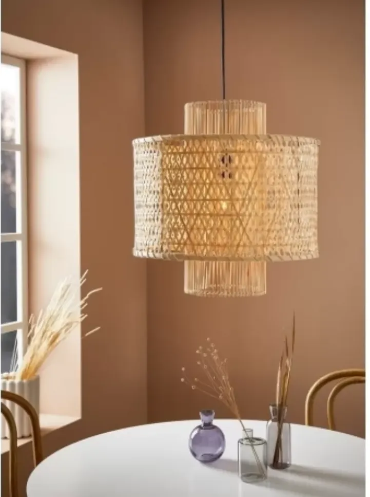Markslöjd Ambon zidna lampa od ratana