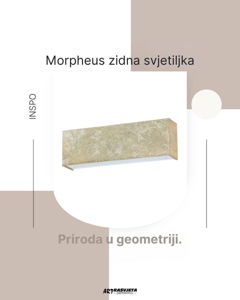 Morpheus zidna svjetiljka: reljefna ljepota koja oblikuje svjetlo