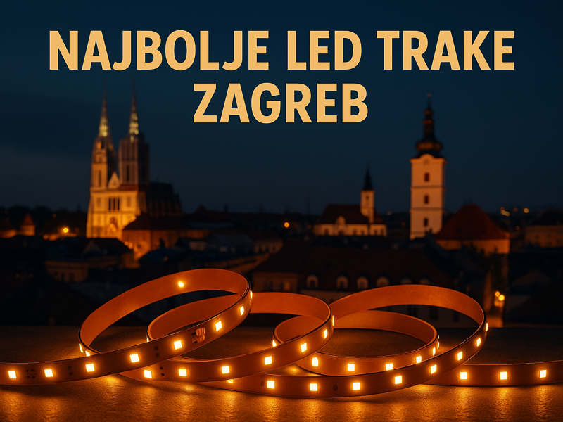 Najbolje LED TRAKE ZAGREB: Savršeno skriveno svjetlo za vaš dom!