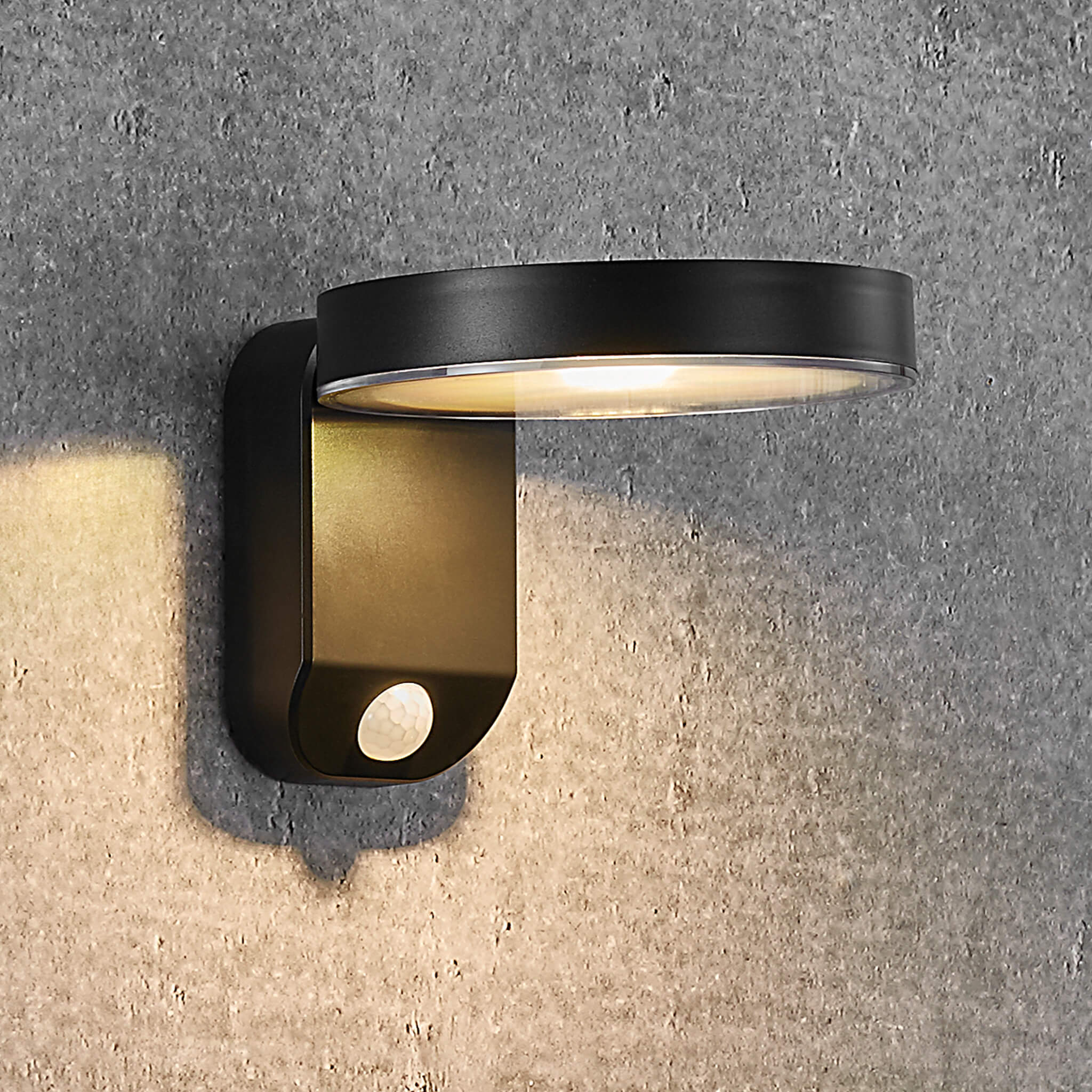 Nordlux Rica Round vanjska solarna zidna lampa