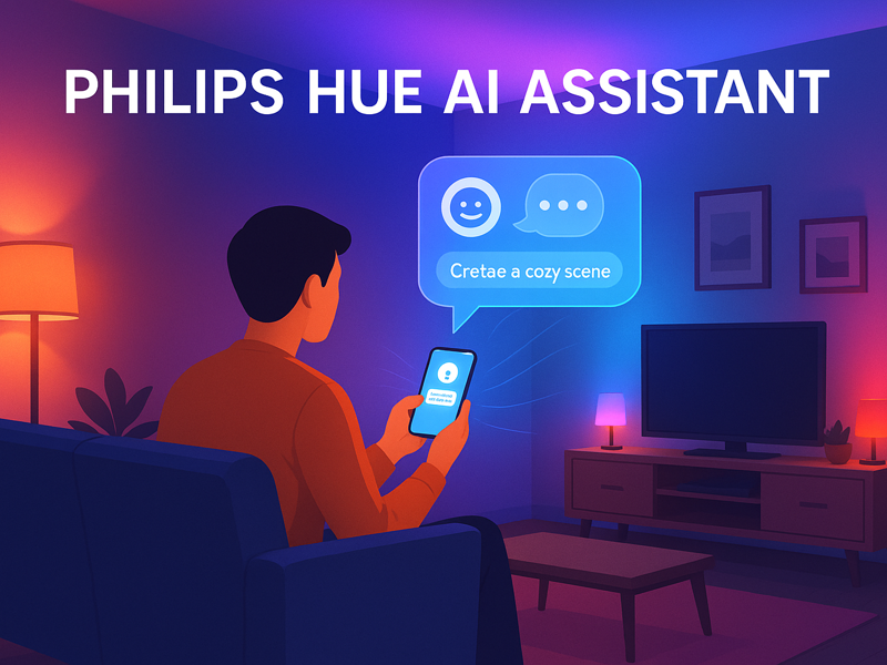 Philips Hue AI asistent: generativna rasvjeta koja se prilagođava tvom raspoloženju