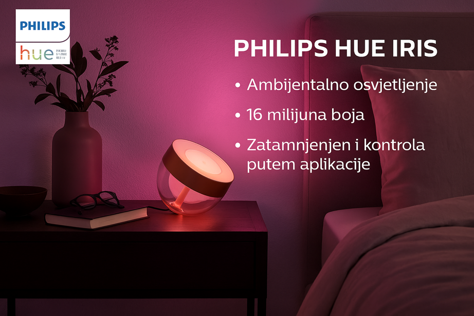 Philips Hue Iris Special Edition – pametna ambijentalna rasvjeta dostupna
