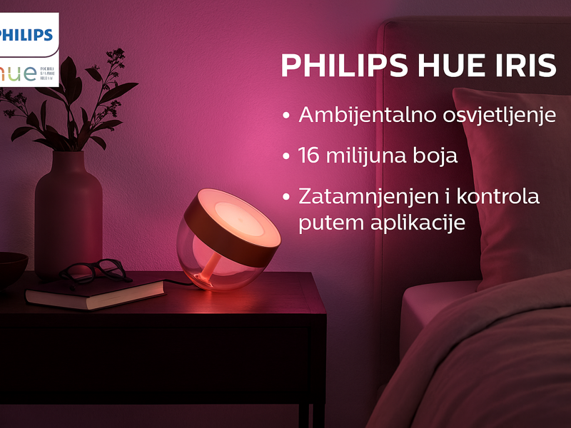 Philips Hue Iris Special Edition – pametna ambijentalna rasvjeta dostupna