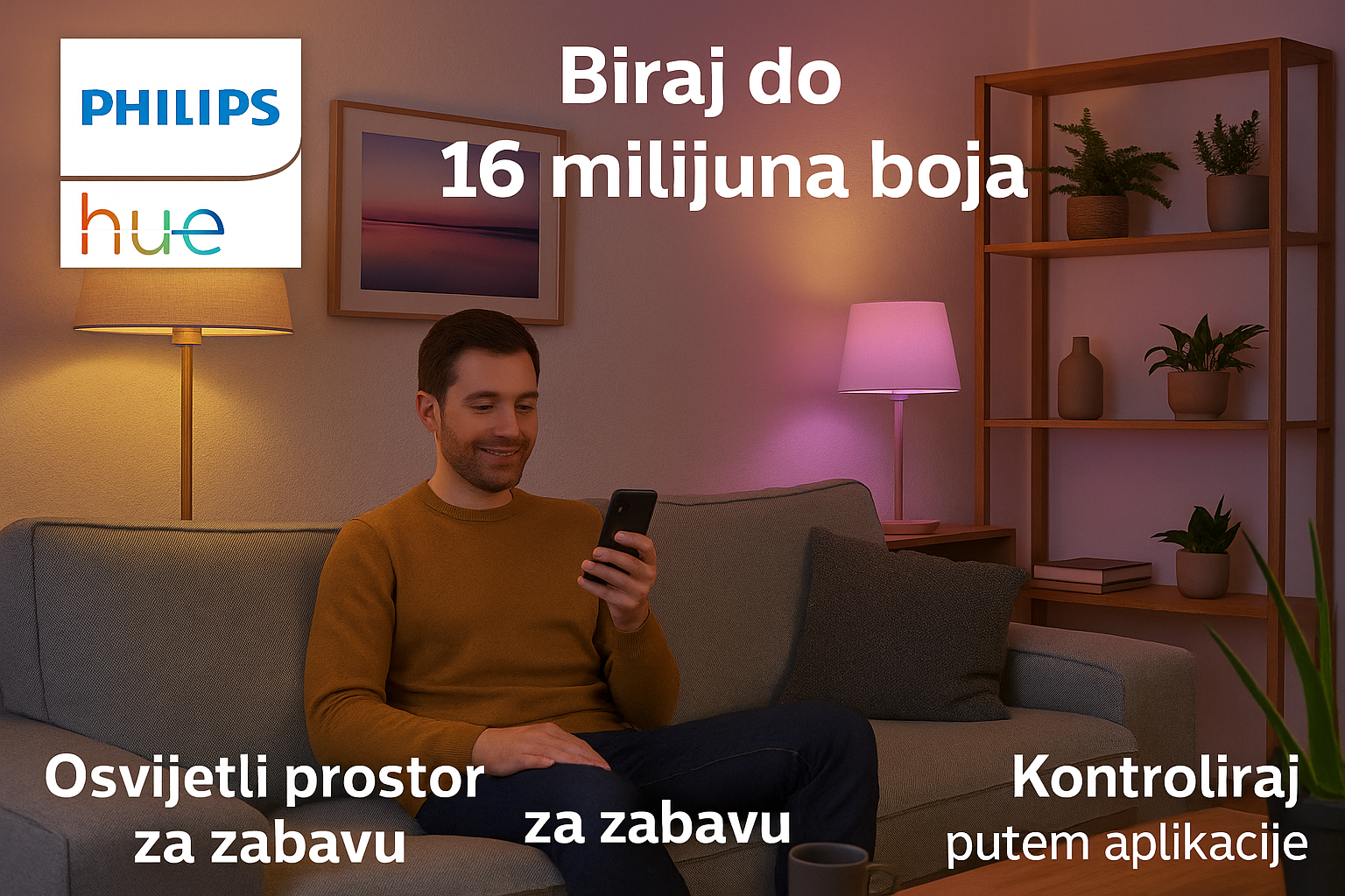 Philips Hue Starter Kit potpuna kontrola rasvjete gdje god bili