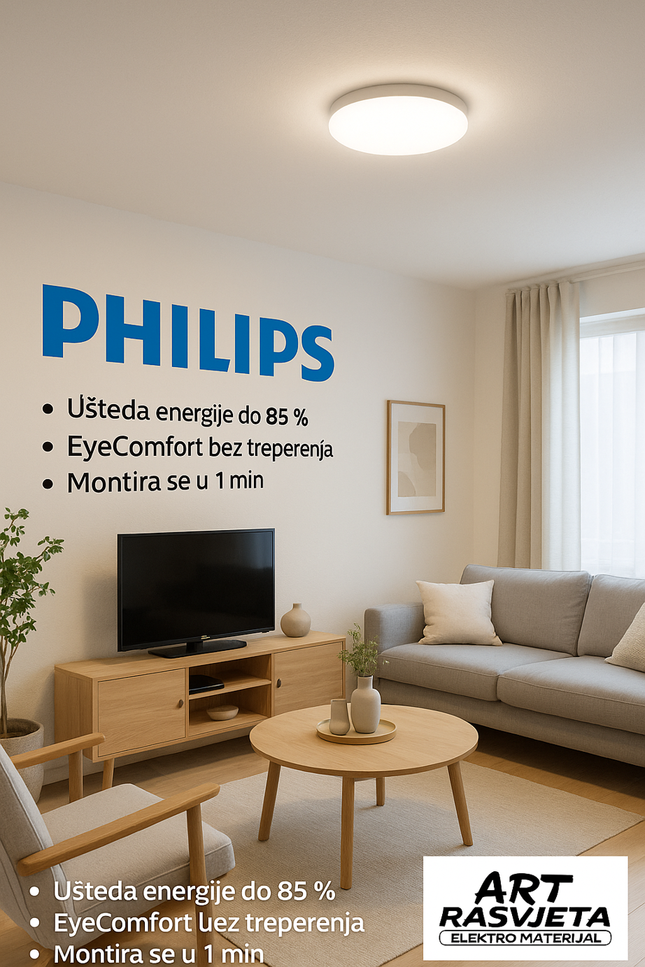 Philips LED plafonjere – detaljni vodič kroz najbolje CL200 i Doris modele