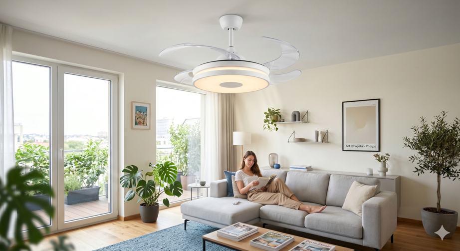 Philips stropni ventilator s LED rasvjetom: Potpuni vodič za pametno hlađenje i rasvjetu