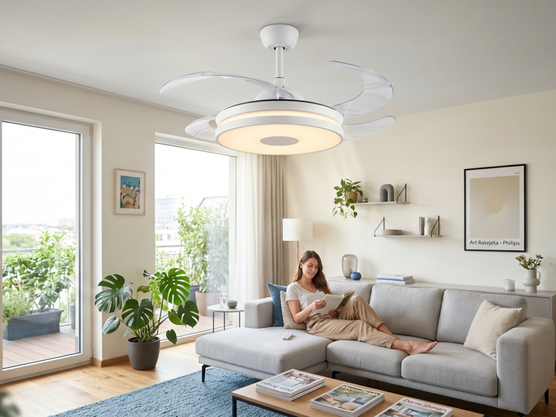 Philips stropni ventilator s LED rasvjetom: Potpuni vodič za pametno hlađenje i rasvjetu
