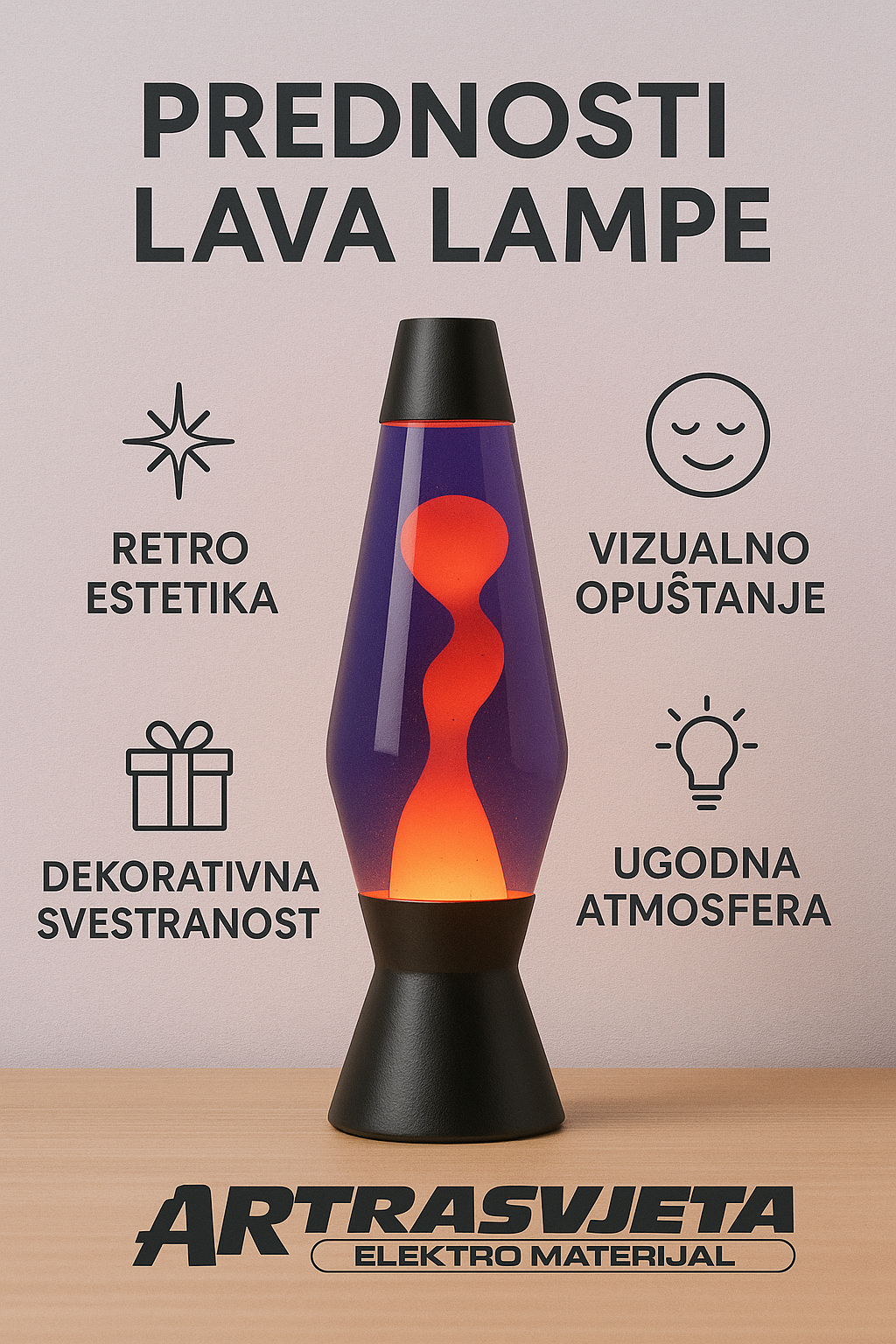 Prednosti lava lampe u modernom domu