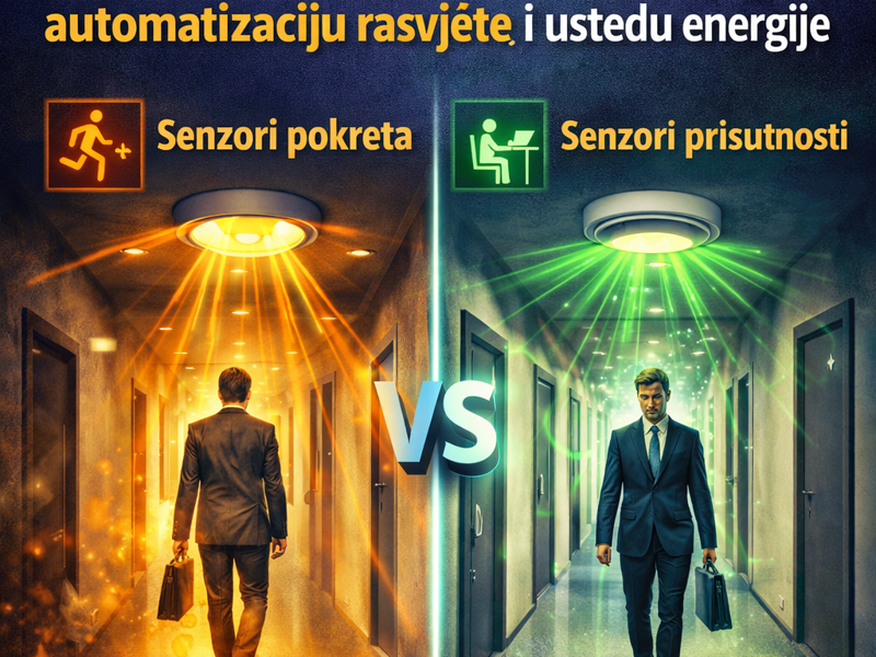 Senzori pokreta vs. prisutnosti: Sveobuhvatan vodič kroz automatizaciju i uštedu energije