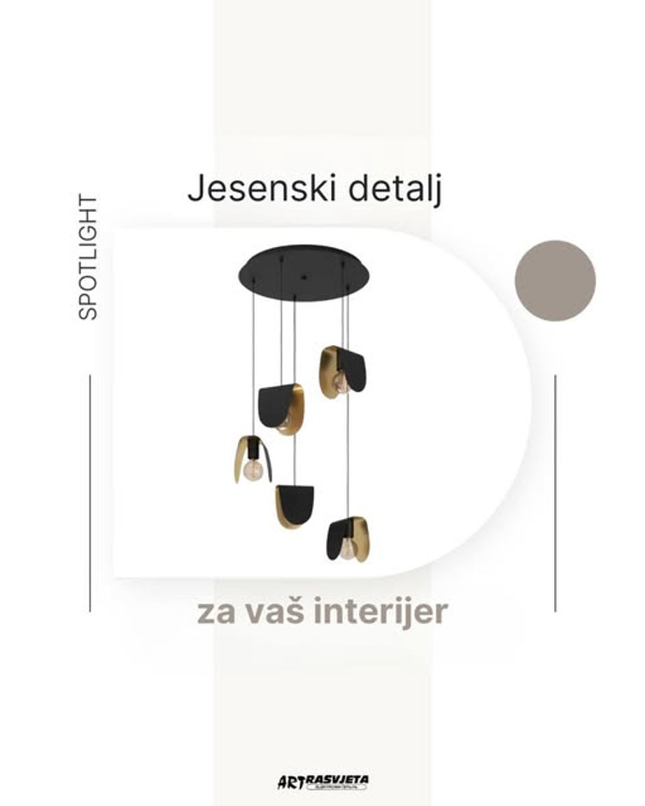 Serena visilica – dizajnerski dragulj koji vaš dom pretvara u elegantno utočište svjetla