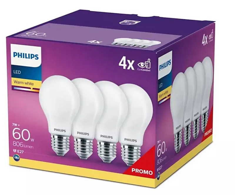 Tehničke specifikacije Philips LED žarulja
