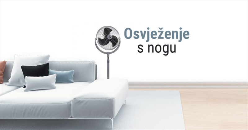 Stajaći ventilator: Praktičnost i mobilnost za svaki prostor