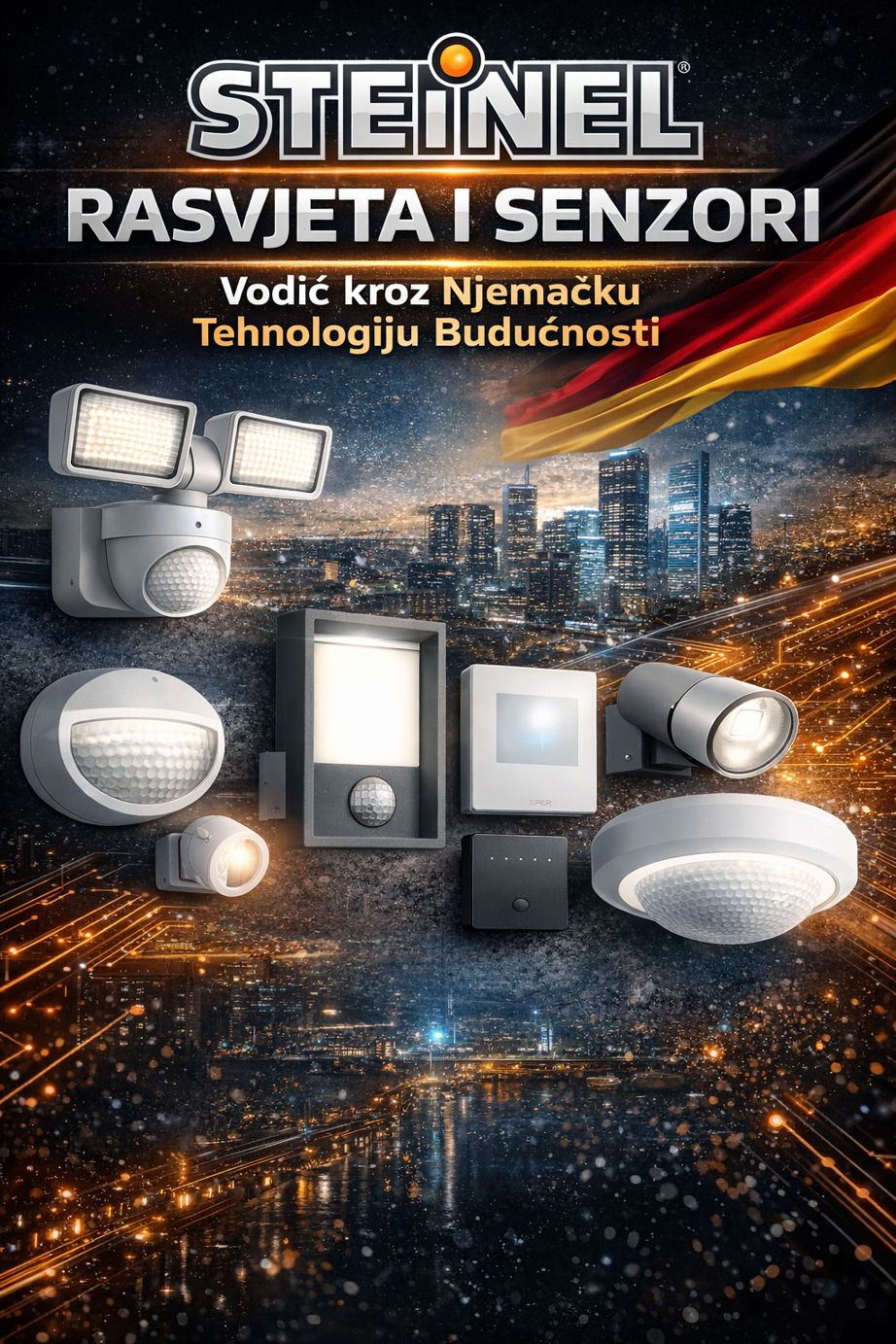 Steinel Rasvjeta i Senzori: Vodič kroz Njemačku Tehnologiju Budućnosti