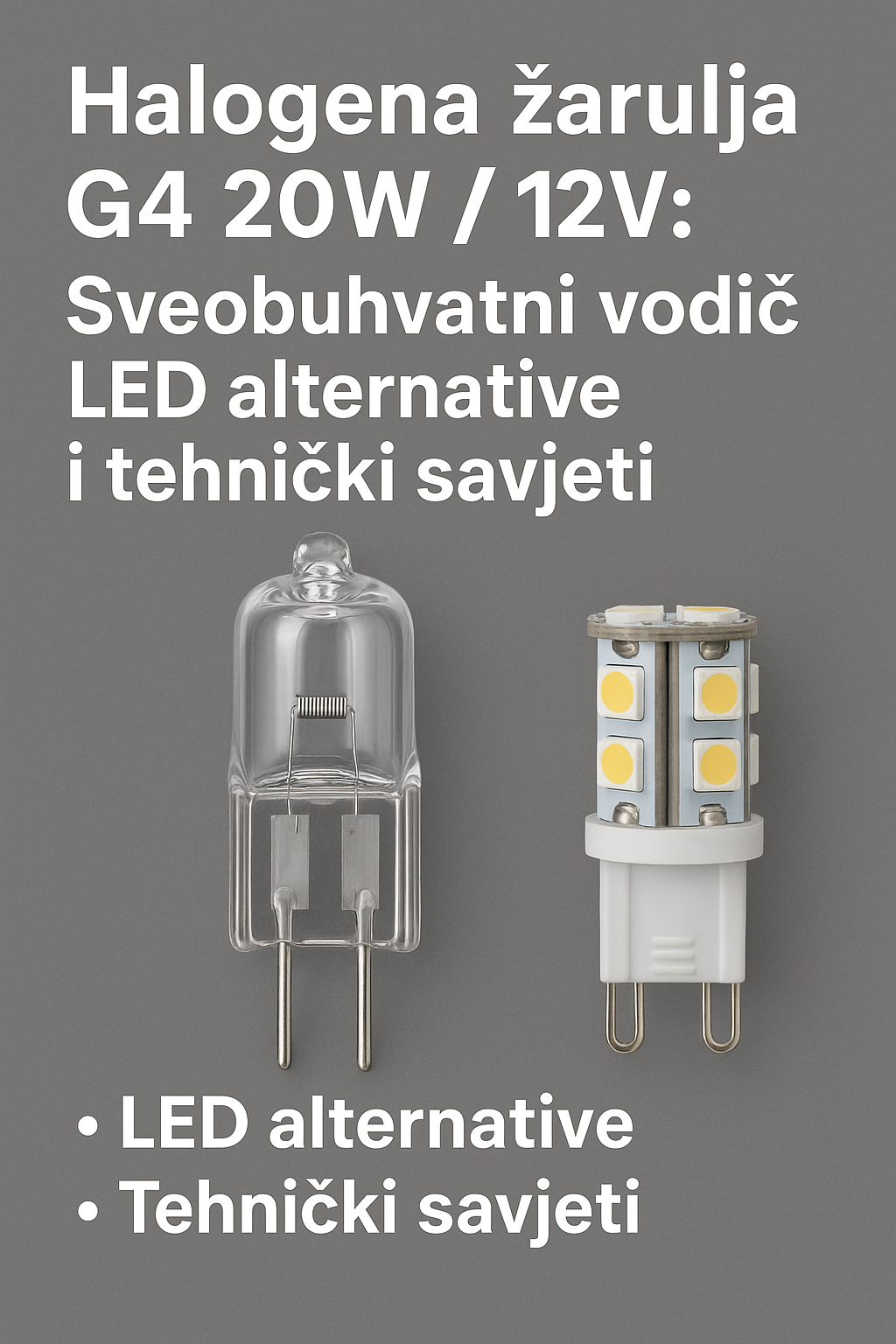 Što je Halogena Žarulja G4 20W / 12V?