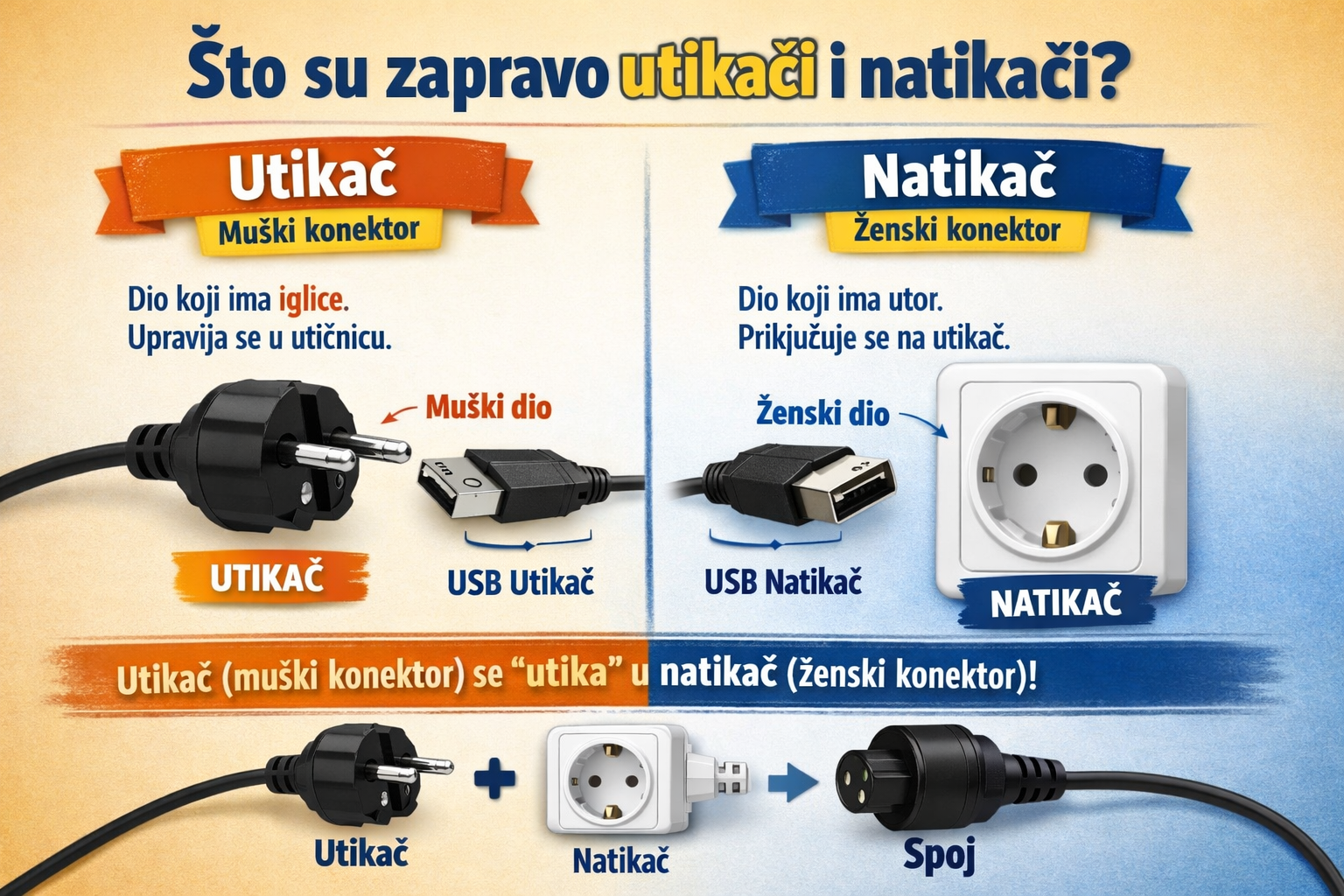 Što su zapravo utikači i natikači?