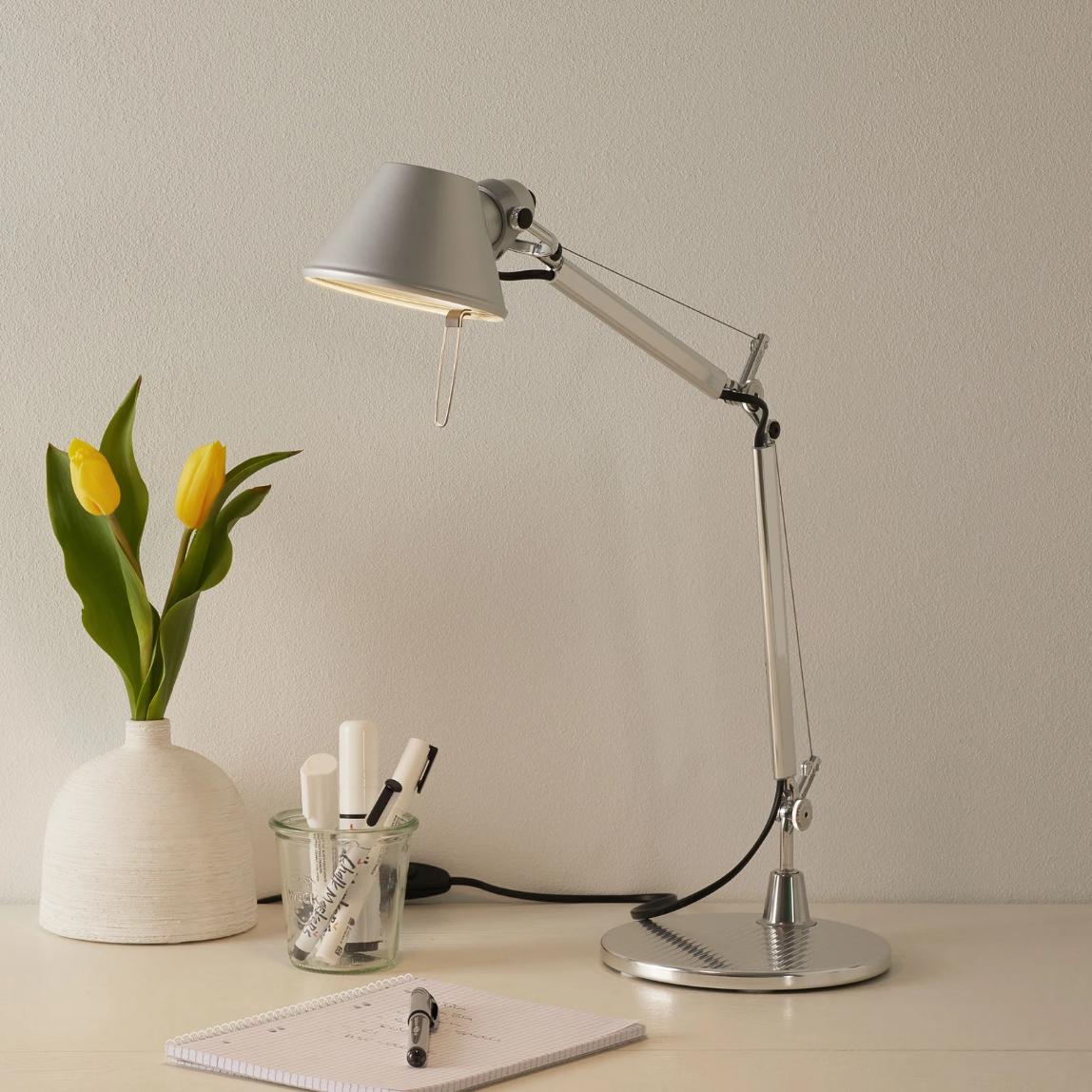 Artemide Tolomeo Micro stolna lampa u aluminiju