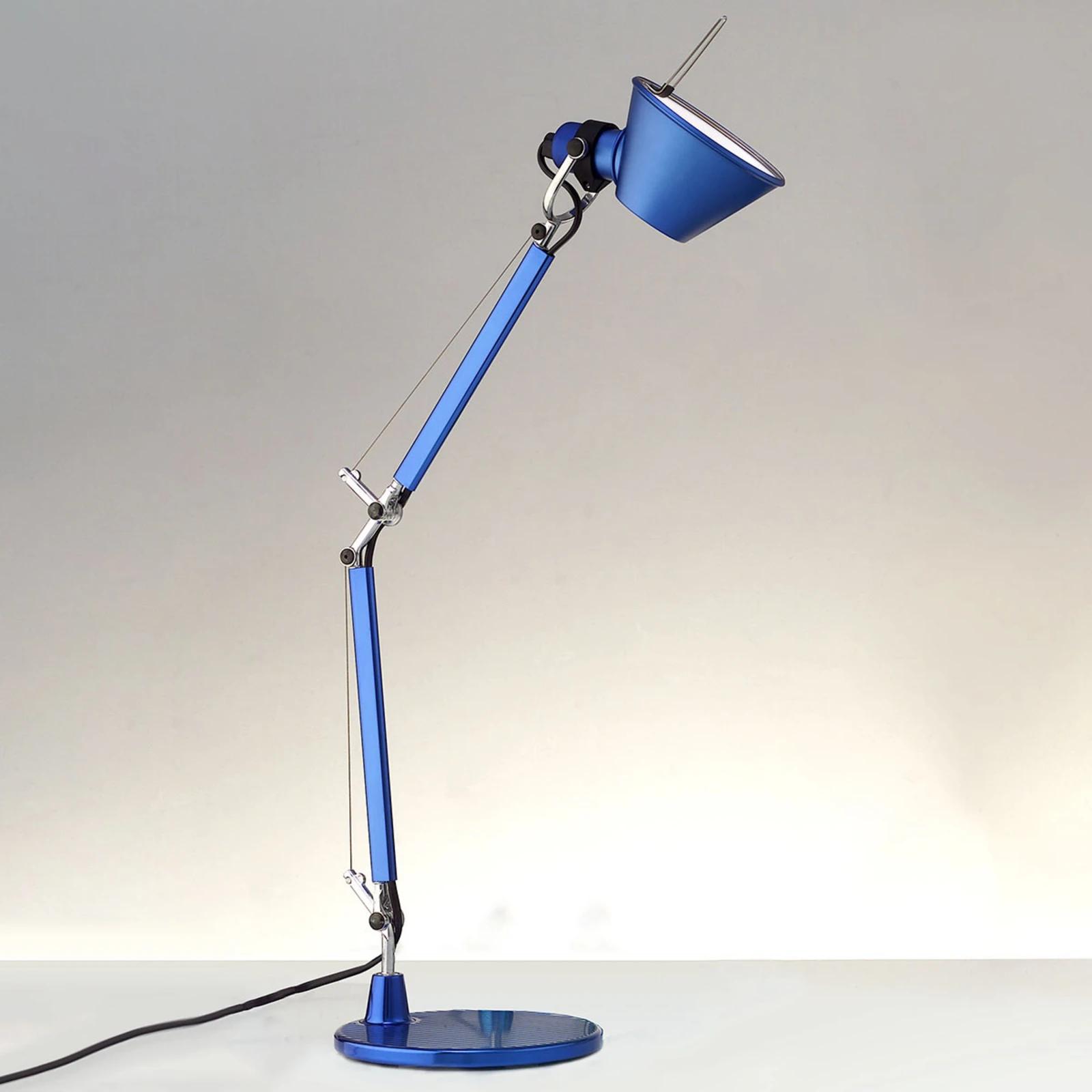 Artemide Tolomeo Micro stolna lampa u plavoj boji